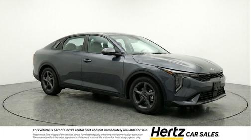 Interstellar Gray 2025 Kia K4 LXS