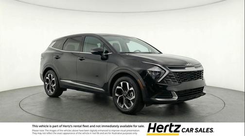 Fusion Black 2025 Kia Sportage LX