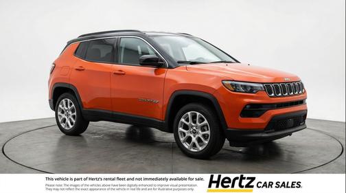 Red Hot Pearlcoat 2025 Jeep Compass Limited
