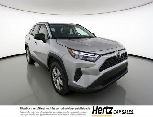 Silver Sky Metallic 2025 Toyota RAV4 Hybrid LE