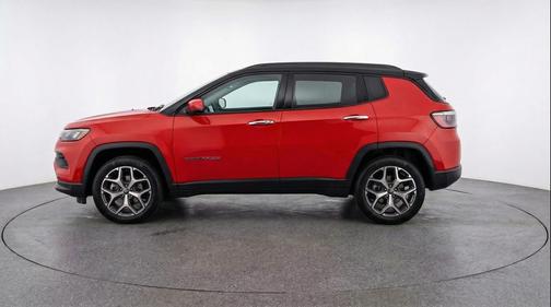Red Hot Pearlcoat 2025 Jeep Compass Limited
