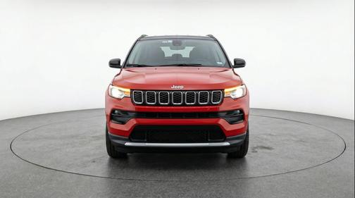 Red Hot Pearlcoat 2025 Jeep Compass Limited