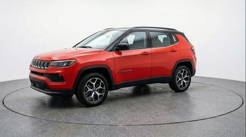 Red Hot Pearlcoat 2025 Jeep Compass Limited