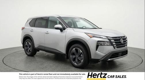 Brilliant Silver Metallic 2025 Nissan Rogue SV