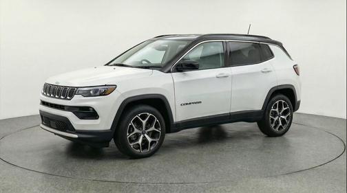 Bright White Clearcoat 2025 Jeep Compass Limited