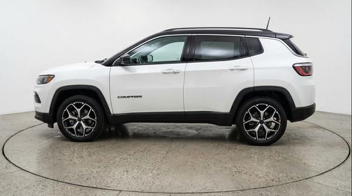 Bright White Clearcoat 2025 Jeep Compass Limited