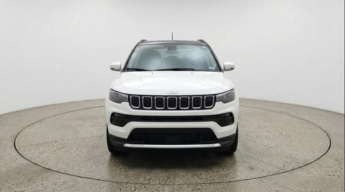 Bright White Clearcoat 2025 Jeep Compass Limited