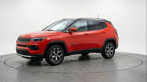 Red Hot Pearlcoat 2025 Jeep Compass Limited