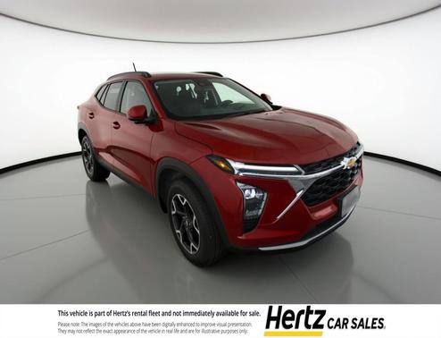Crimson Metallic 2025 Chevrolet Trax LT