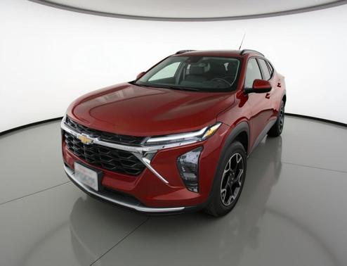 Crimson Metallic 2025 Chevrolet Trax LT