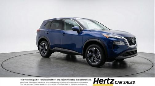 Deep Ocean Blue Pearl 2025 Nissan Rogue SV