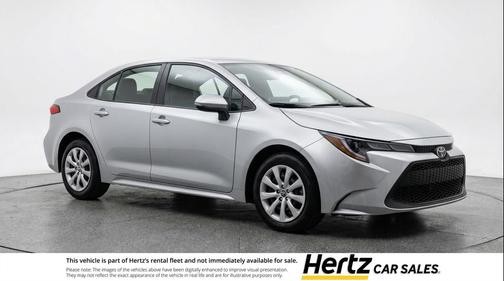 Classic Silver Metallic 2025 Toyota Corolla LE