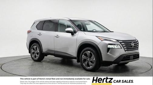 Brilliant Silver Metallic 2025 Nissan Rogue SV