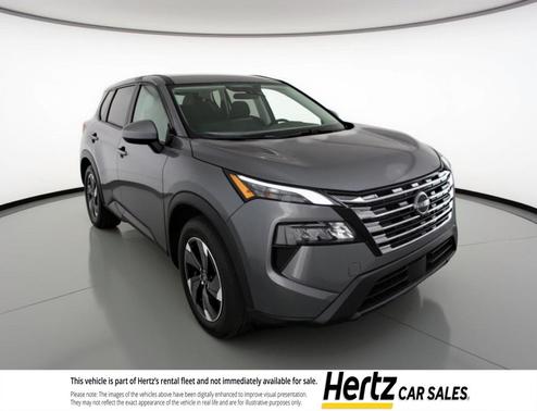 Gun Metallic 2025 Nissan Rogue SV