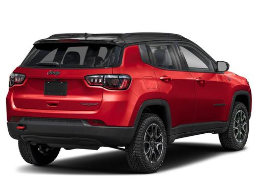 Red Hot Pearlcoat 2025 Jeep Compass Trailhawk