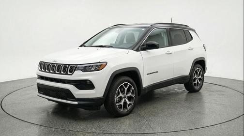 Bright White Clearcoat 2025 Jeep Compass Limited