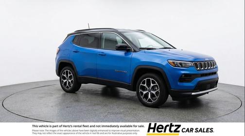 Hydro Blue Pearlcoat 2025 Jeep Compass Limited