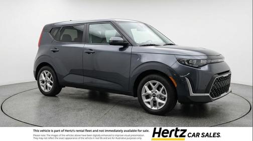 Gravity Gray 2025 Kia Soul LX