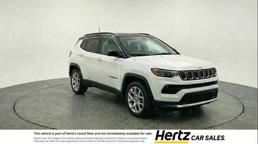 Bright White Clearcoat 2025 Jeep Compass Limited