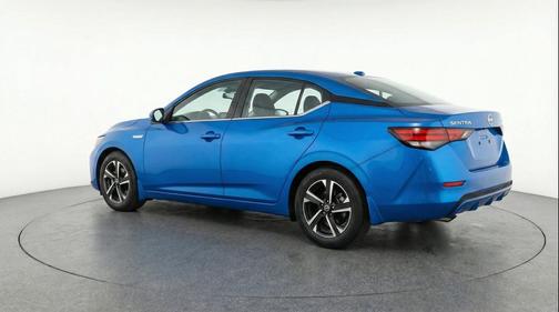 Electric Blue Metallic 2025 Nissan Sentra SV