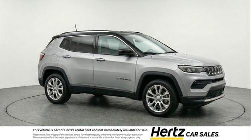 Silver Zynith Metallic Clearcoat 2025 Jeep Compass Limited