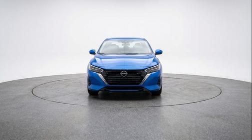 Electric Blue Metallic 2025 Nissan Sentra SV