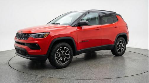 Red Hot Pearlcoat 2025 Jeep Compass Trailhawk