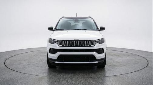 Bright White Clearcoat 2025 Jeep Compass Limited