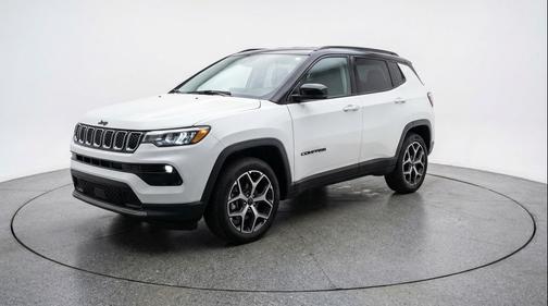 Bright White Clearcoat 2025 Jeep Compass Limited