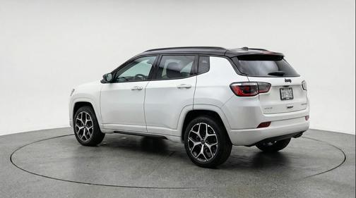 Bright White Clearcoat 2025 Jeep Compass Limited