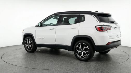 Bright White Clearcoat 2025 Jeep Compass Limited
