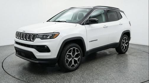 Bright White Clearcoat 2025 Jeep Compass Limited