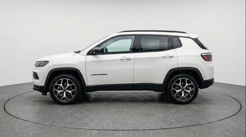 Bright White Clearcoat 2025 Jeep Compass Limited