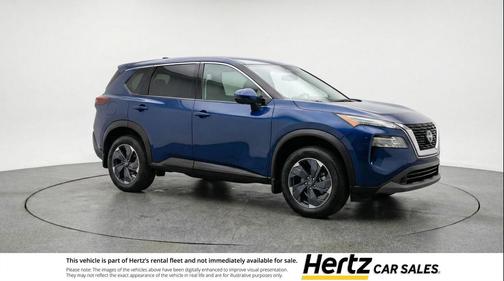 Deep Ocean Blue Pearl 2025 Nissan Rogue SV