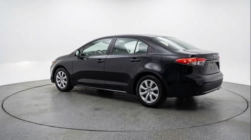 Midnight Black Metallic 2025 Toyota Corolla LE