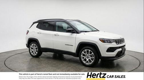 Bright White Clearcoat 2025 Jeep Compass Limited