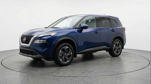 Deep Ocean Blue Pearl 2025 Nissan Rogue SV