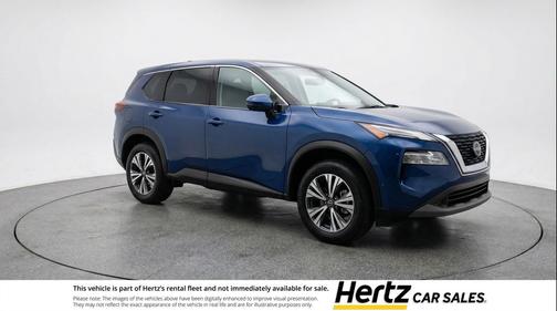 Deep Ocean Blue Pearl 2025 Nissan Rogue SV