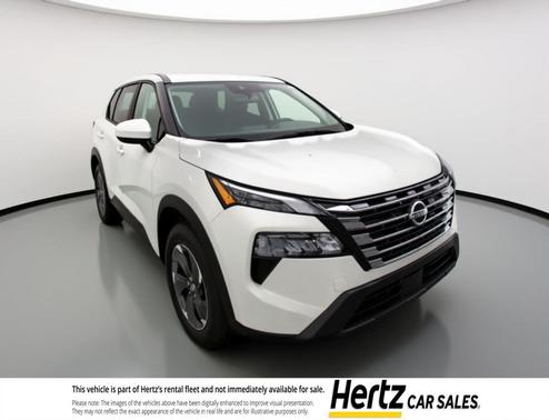 Everest White Pearl Tricoat 2025 Nissan Rogue SV