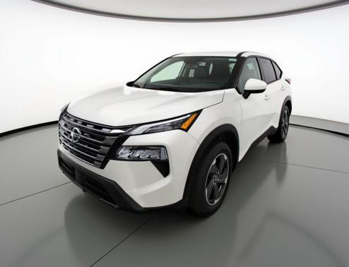Everest White Pearl Tricoat 2025 Nissan Rogue SV