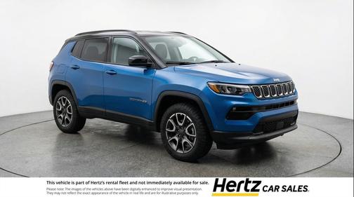 Hydro Blue Pearlcoat 2025 Jeep Compass Trailhawk