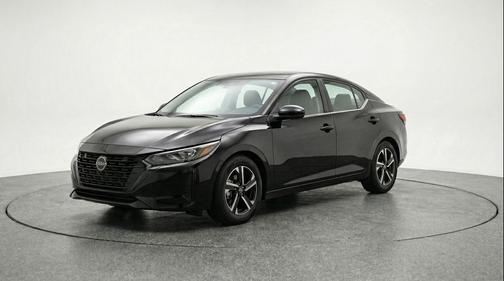 Super Black 2025 Nissan Sentra SV