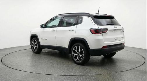 Bright White Clearcoat 2025 Jeep Compass Limited