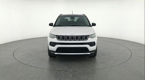 Bright White Clearcoat 2025 Jeep Compass Limited