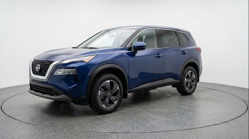 Deep Ocean Blue Pearl 2025 Nissan Rogue SV