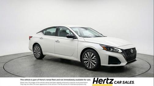 Glacier White 2025 Nissan Altima SV FWD
