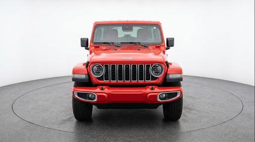 Firecracker Red Clearcoat 2025 Jeep Wrangler 4-Door Sahara 4x4