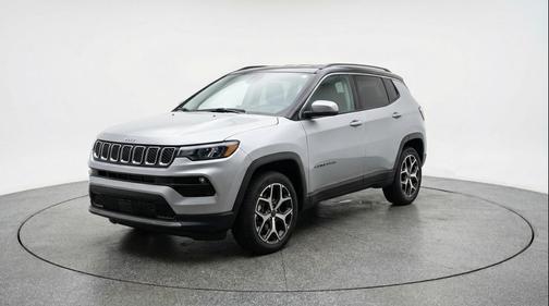 Silver Zynith Metallic Clearcoat 2025 Jeep Compass Limited