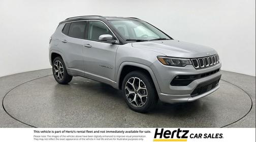 Silver Zynith Metallic Clearcoat 2025 Jeep Compass Limited