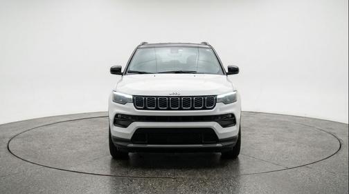 Bright White Clearcoat 2025 Jeep Compass Limited